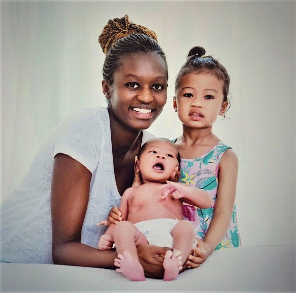 Newborn babies from black, Asian and ethnically diverse